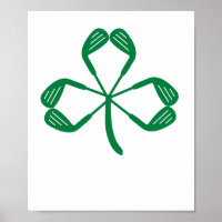 Golf St Patricks Day Shamrock Irish American