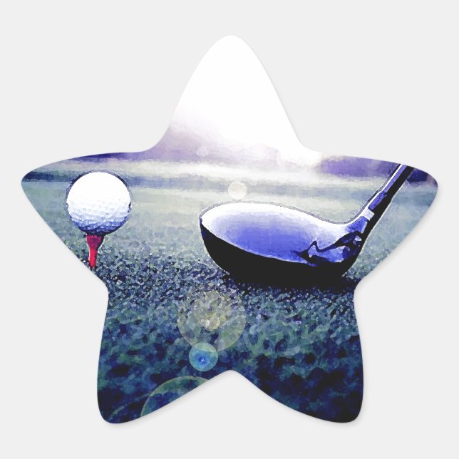Golf Star Sticker (Front)