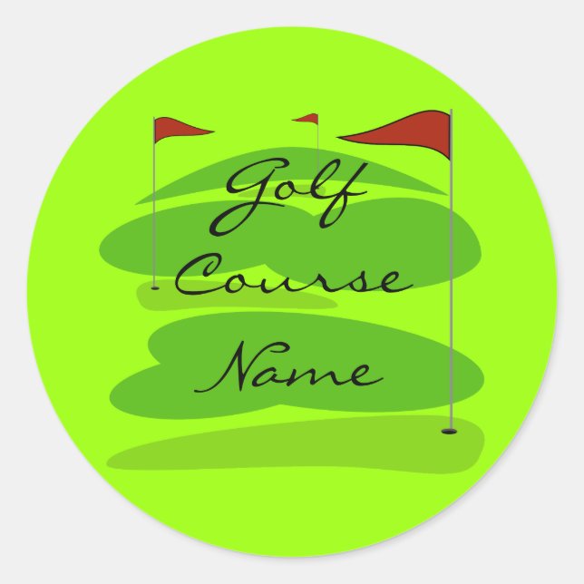 Golf Stickers (Front)