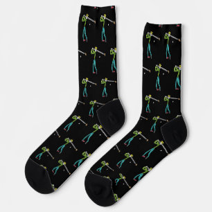 Golf Stickman Socks