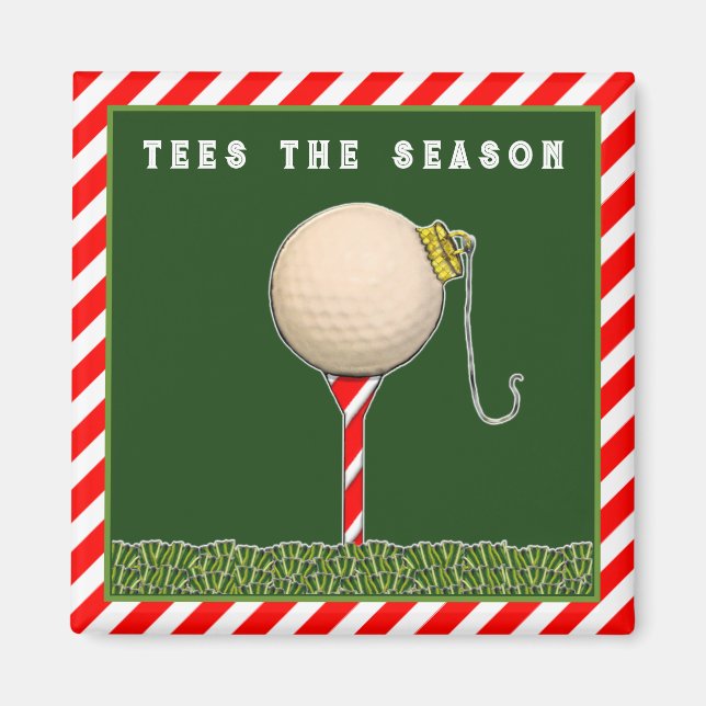 Golf Stocking Stuffers Magnet (Front)
