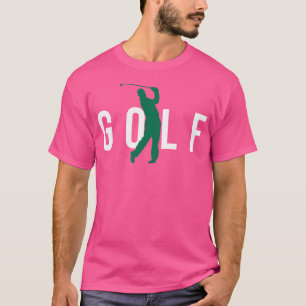 Golf Swing - Club Swing Logo Master'S Jacket Green T-Shirt