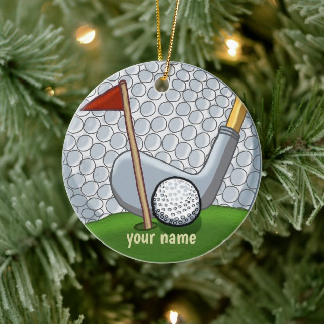 Golf Swing ornament (Tree)