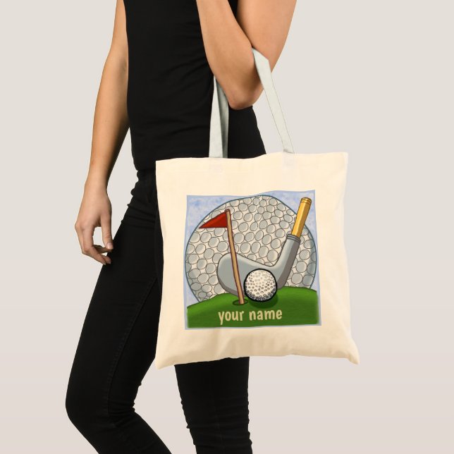 Golf Swing  Tote Bag (Front (Product))