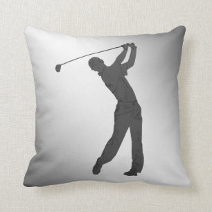 Golf Swinger Customisable Cushion