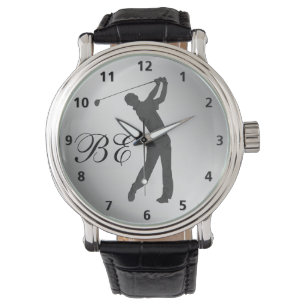 Golf Swinger Customisable Monogram Watch