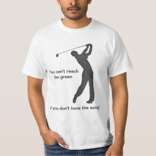 Golf Swinger Customisable T-Shirt