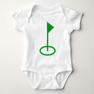 Golf Symbol Baby Bodysuit