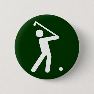 Golf Symbol Button