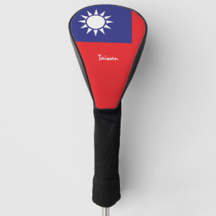 Golf Taiwan & Taiwanese Flag / Golf Clubs Covers