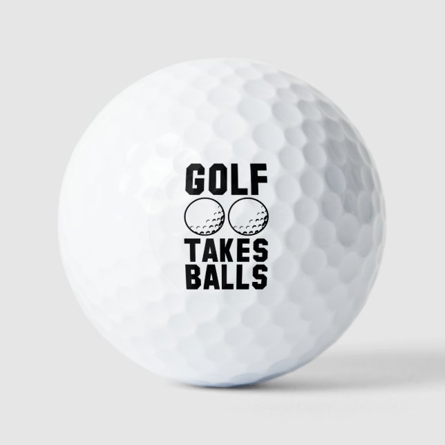 Golf Takes Balls (Front)