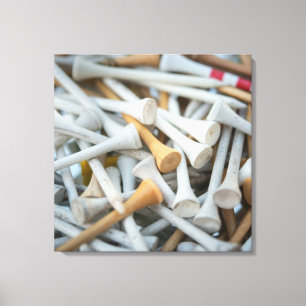 Golf Tees Canvas Print