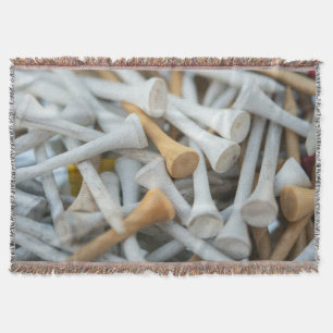 Golf Tees Throw Blanket