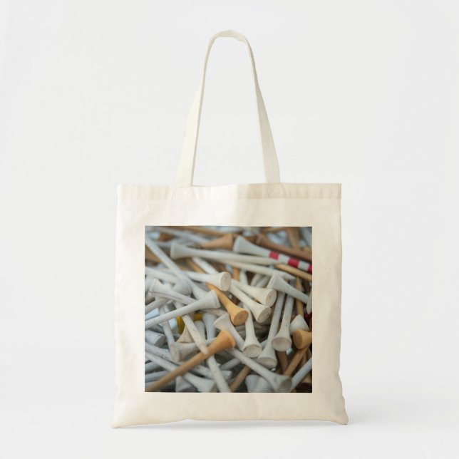 Golf Tees Tote Bag (Front)