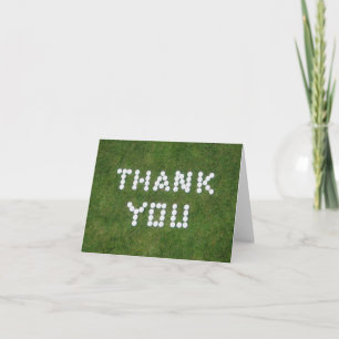 Golf Thank You Card
