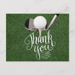 Golf Thank you card for golfer
