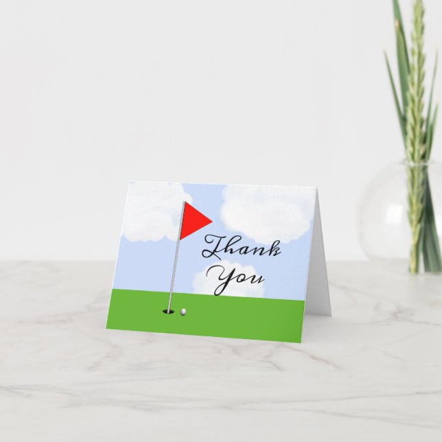 Golf Thank You Cards (Front)