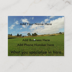 Golf, The Game,Chubby Business Cards (100), Pack
