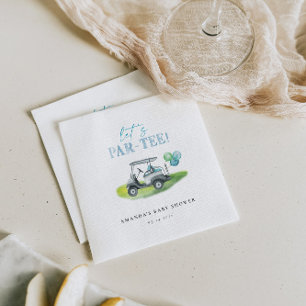 Golf Theme Baby Shower Napkin