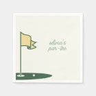 Golf Theme Birthday Par-Tee Napkins