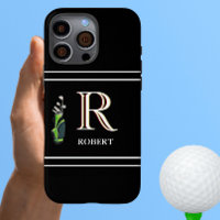 Golf Theme Custom Monogram Name Clubs
