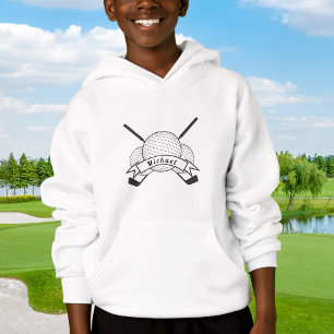 Golf Theme Golfer Custom Name Kid's Personalised