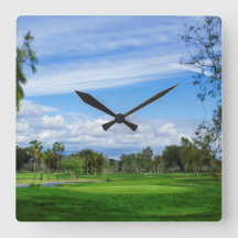 Golf Theme Wall Clock