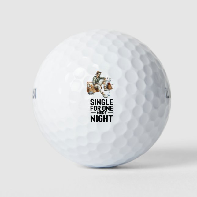 Golf themed for Bachelor Party  Balls (Front)