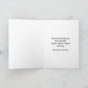 Golf-themed greeting card