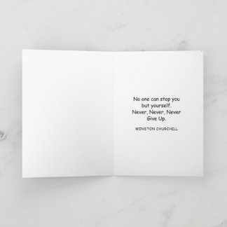 Golf-themed greeting card