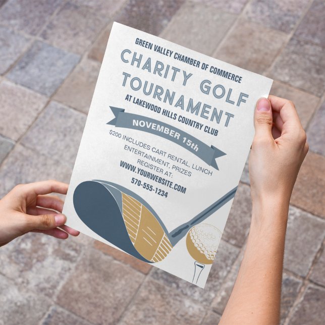 Golf Tournament Event Custom  Flyer (Creator Uploaded)
