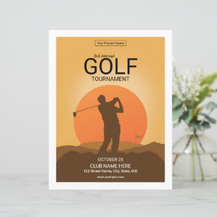 Golf Tournament Flyer Template
