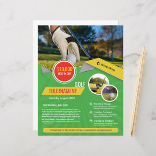 Golf Tournament Flyer Template