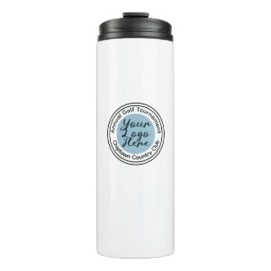 Golf tournament or event custom logo personalised thermal tumbler