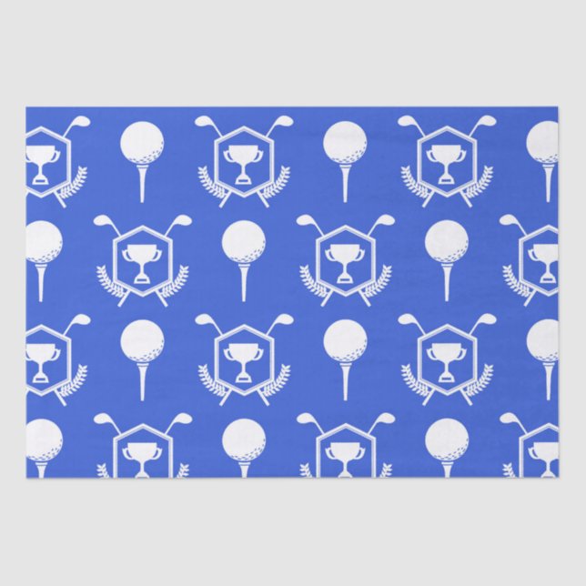 Golf Tournament  Tissue Paper (Front)