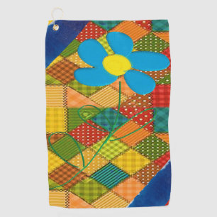 Golf Towel Floral