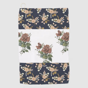 Golf Towel Floral