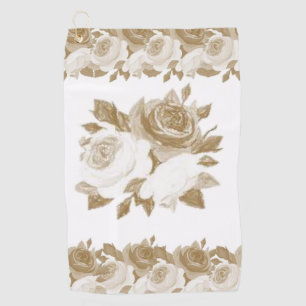 Golf Towel Floral