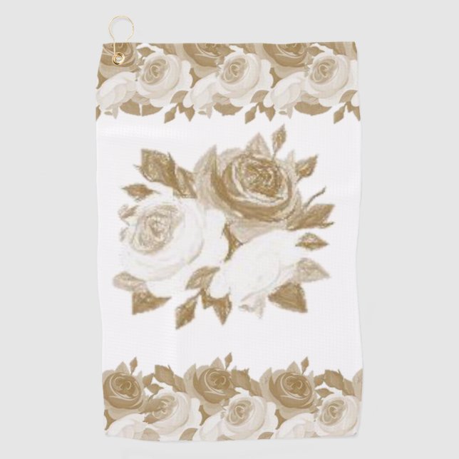 Golf Towel Floral (Front)