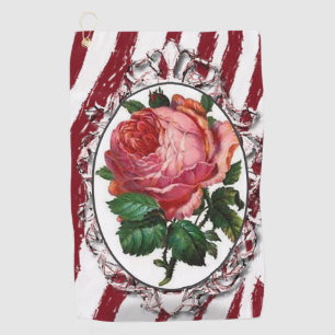 Golf Towel Floral