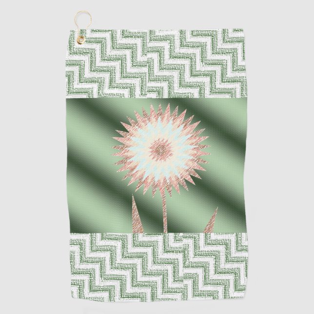 Golf Towel Floral (Front)