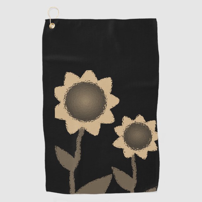 Golf Towel Floral (Front)