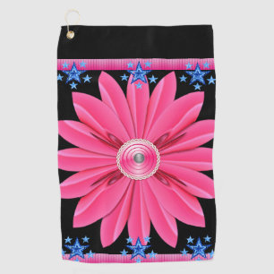 Golf Towel Floral