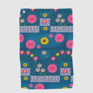 Golf Towel Floral