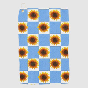 Golf Towel Sunflower