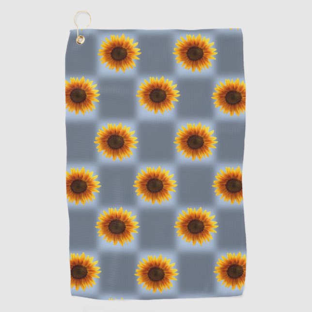 Golf Towel Sunflower (Front)