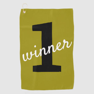 Golf towel "winner"