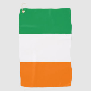Golf Towel with flag of Ireland