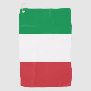 Golf Towel with flag of Italy