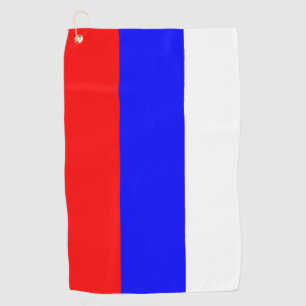 Golf Towel with flag of Russia